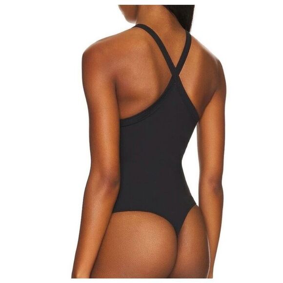 Free People Cross My Heart Duo Bodysuit Black size L - Picture 3 of 13